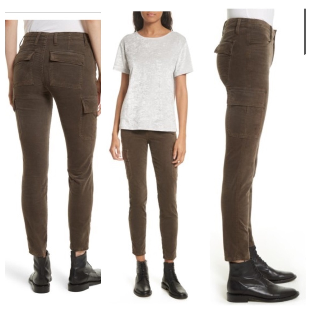 Vince Skinny Corduroy Cargo Pants
